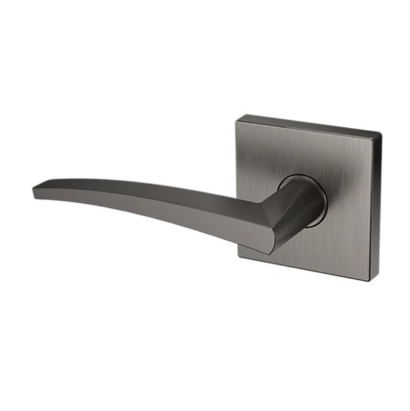 Baldwin L022076LDM-PRE Lifetime Graphite Nickel Left Handed Half Dummy Lever with R017 Rose