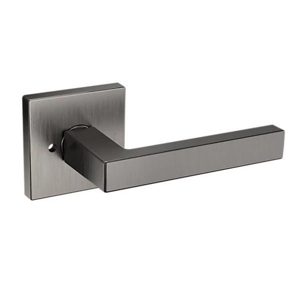 Baldwin L023076PRIV-PRE Lifetime Graphite Nickel Privacy Lever with R017 Rose