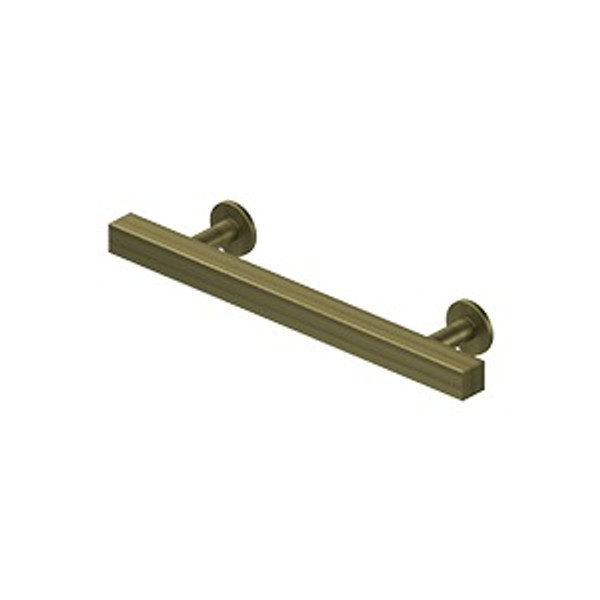 Deltana POM40U5 Pommel 4" Center to Center Cabinet Pull Antique Brass Finish