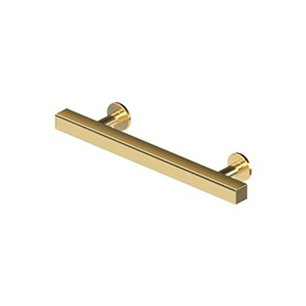 Deltana POM40CR003 Pommel 4" Center to Center Cabinet Pull Lifetime Brass Finish