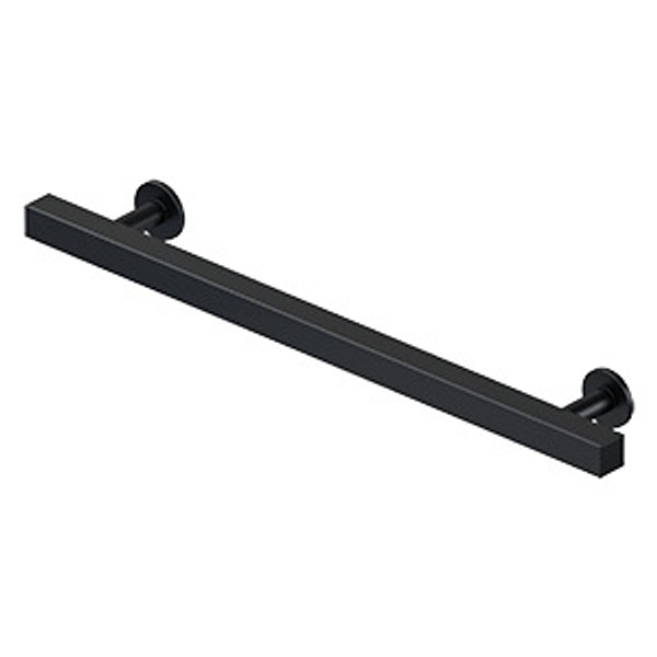 Deltana POM70U19 Pommel 7" Center to Center Cabinet Pull Paint Black Finish