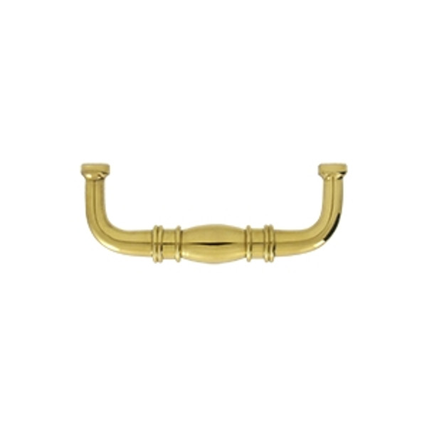 Deltana K4473U3 Polished Brass 3" Colonial Wire Pull