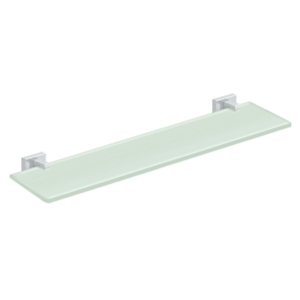Deltana 55D2015-26 22" Glass Shelf 55D Series Polished Chrome Finish