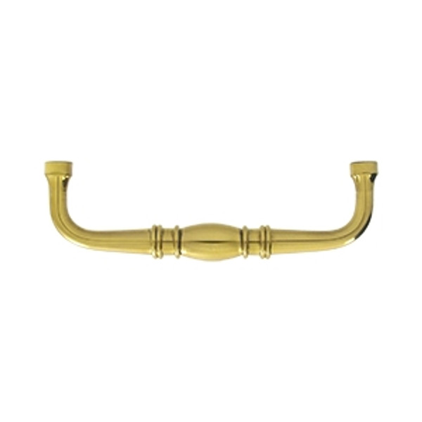 Deltana K4474U3 Polished Brass 4" Colonial Wire Pull