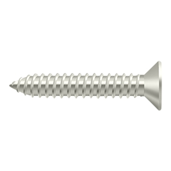 Deltana SCWB14125U14 Wood Screw; SB; #14 x 1-1/2"; Bright Nickel Finish