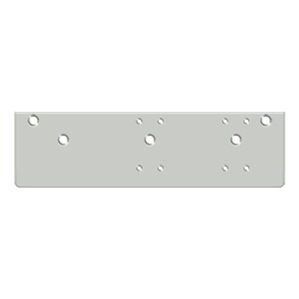 Deltana DP4041S-AL Drop Plate for DC40 - Standard Arm Installation; Aluminum Finish