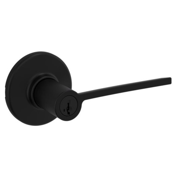 Kwikset 405LRLRDT-514 Iron Black Keyed Entry Ladera Lever