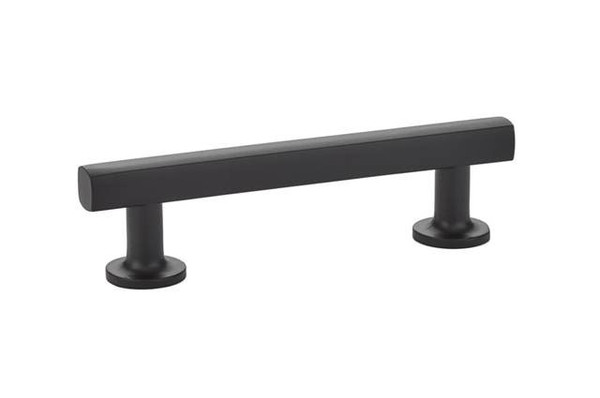 Emtek BB-86453US19 Flat Black 3-1/2" C-to-C Urban Modern Freestone Pull