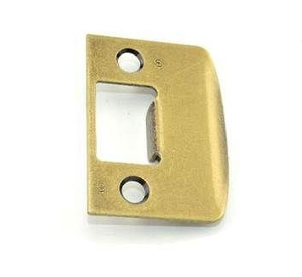 Schlage Residential 10026609 Square Corner Full Lip Strike Antique Brass Finish