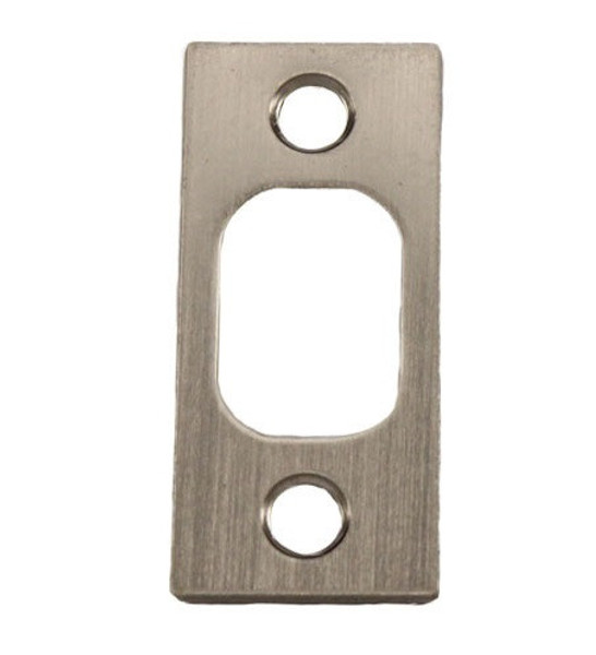 Kwikset 85072-019 1" x 2-1/4" Square Corner Deadbolt Strike Satin Nickel Finish