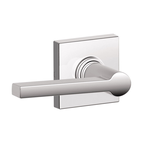 Dexter J10SOL625COL Polished Chrome Passage Solstice Lever with Collins Rose