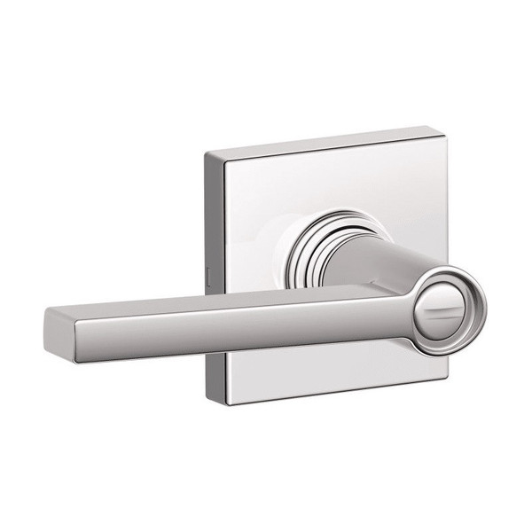 Dexter J40SOL625COL Polished Chrome Privacy Solstice Lever with Collins Rose