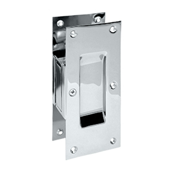 Deltana SDP60U26 Polished Chrome Decorative Passage Pocket Door Lock