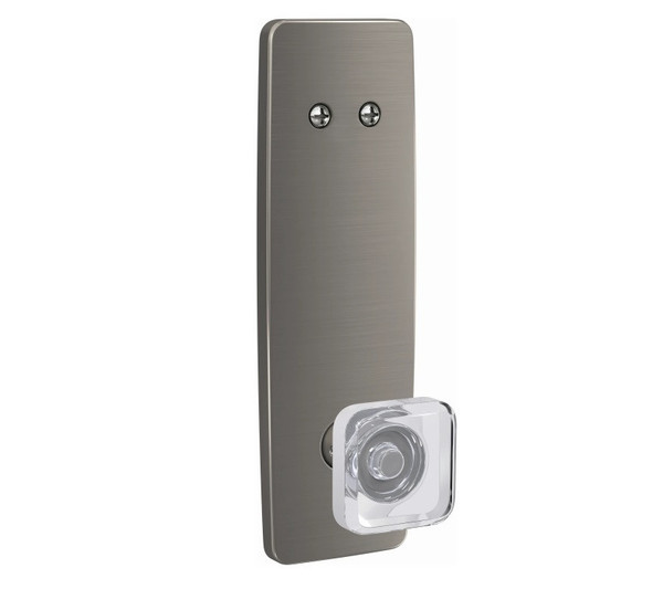 Schlage FCT94KYL619GEE Kyle Knob with Greene Rose Satin Nickel Dummy Handlesets (Interior Side Only)