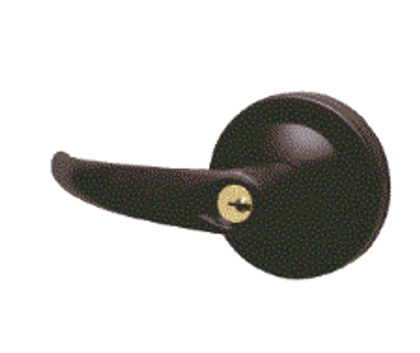 Schlage Commercial ND53POME622 ND Series Entry C Keyway Omega with 13-247 Latch 10-025 Strike Matte Black Finish