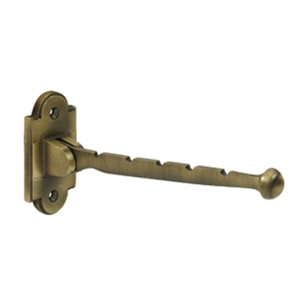 Deltana VH65U5 Antique Brass Solid Brass Valet Hook