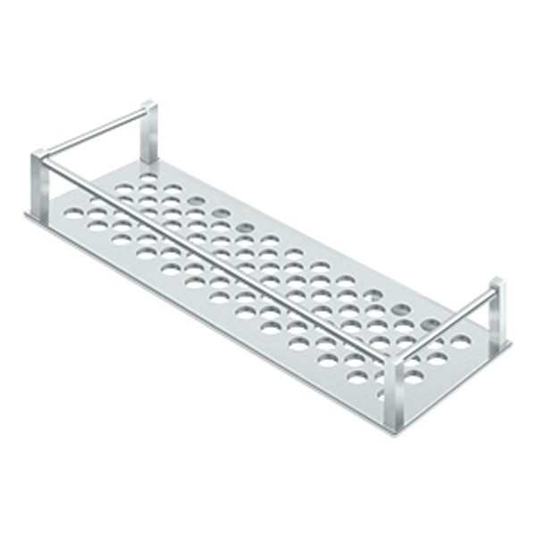 Deltana WBHD12RU26 Polished Chrome 12-1/4" Rectangular Bathroom Shower Shelf