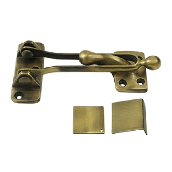 Deltana DG525U5 Antique Brass 5" Door Guard