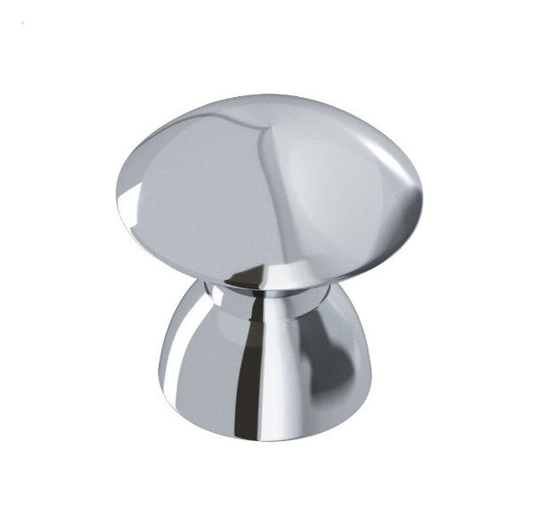 Colonial Bronze 11826 118 Series 1-1/4" Mushroom Cabinet Knob Polished Chrome Finish