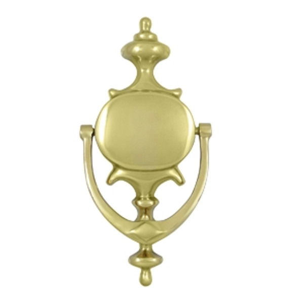 Deltana DK854U3 Polished Brass Imperial Door Knocker