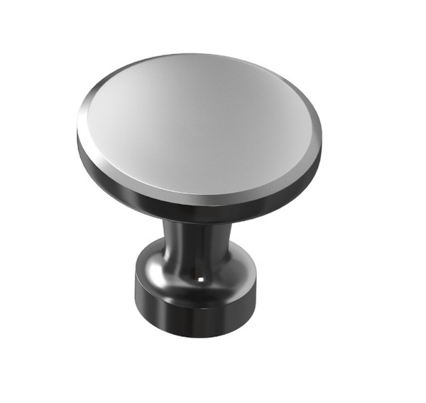 Colonial Bronze 153GRA 153 Series 1-3/8" Flat Round Cabinet Knob Satin Graphite Finish