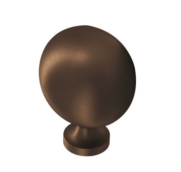 Colonial Bronze 199M10B 199 Series Oval 1-1/4" x 1-1/2" Cabinet Knob Matte Oil Rubbed Bronze Finish