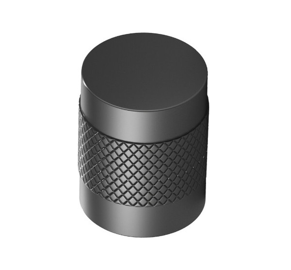 Colonial Bronze 562MGRA 562 Series 1-1/4" Diamond Knurl Cabinet Knob Matte Graphite Finish