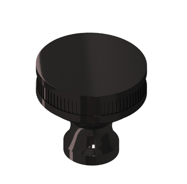 Colonial Bronze 58519 585 Series 1-1/2" Cabinet Knob with Coining Satin Black Finish Colonial Bronze 58519 585 Series 1-1/2" Cabinet Knob with Coining Satin Black Finish