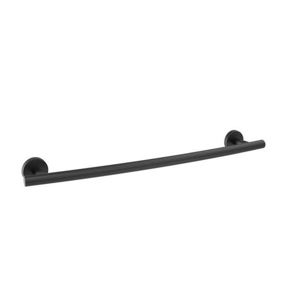 Amerock BH26543MB 18" (457 mm) Arrondi Towel Bar Matte Black Finish