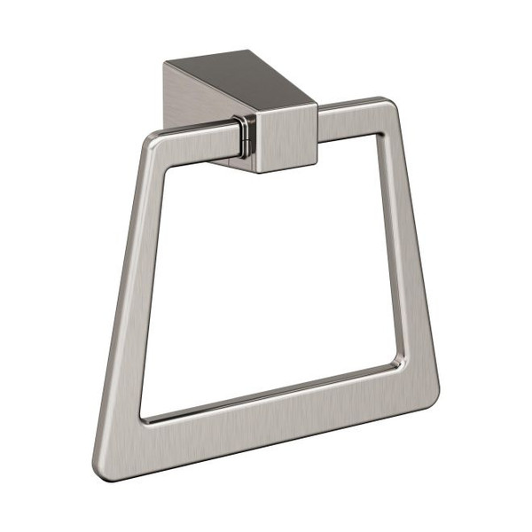 Amerock BH36002G10 Blackrock Towel Ring Satin Nickel Finish