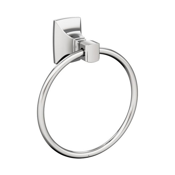Amerock BH3601226 Highland Ridge Towel Ring Bright Chrome Finish
