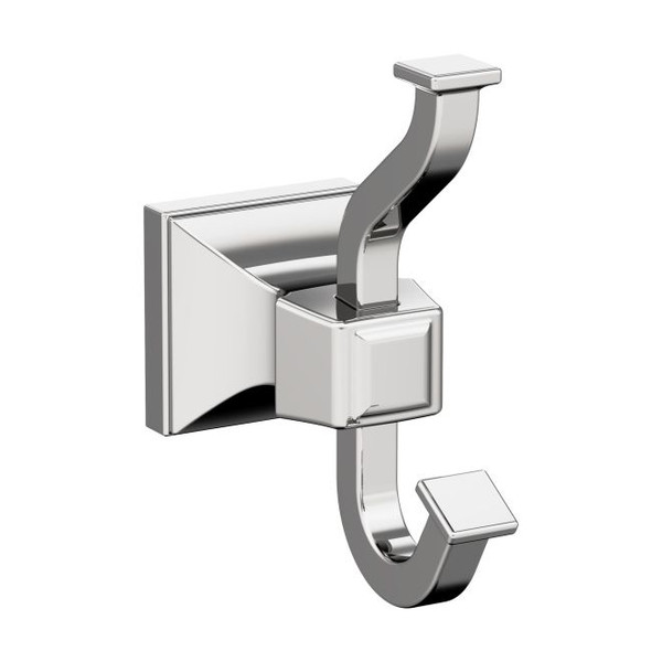 Amerock BH3602026 Mulholland Single Robe Hook Bright Chrome Finish