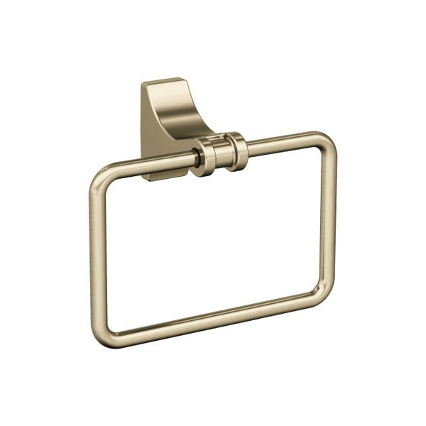 Amerock BH36052BBZ Davenport Towel Ring Golden Champagne Finish