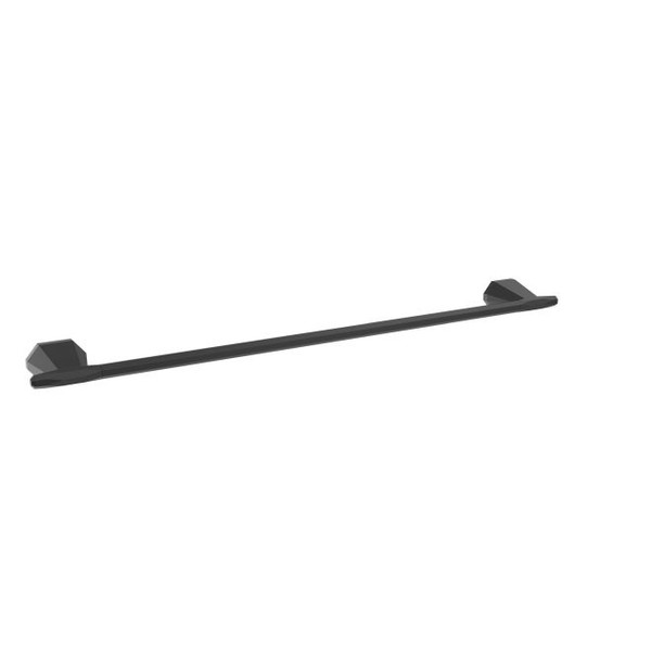 Amerock BH36044MB Vincent 24" Towel Bar Matte Black Finish