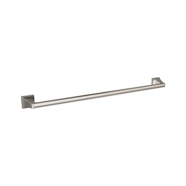 Amerock BH36024G10 Mulholland 24" Towel Bar Satin Nickel Finish