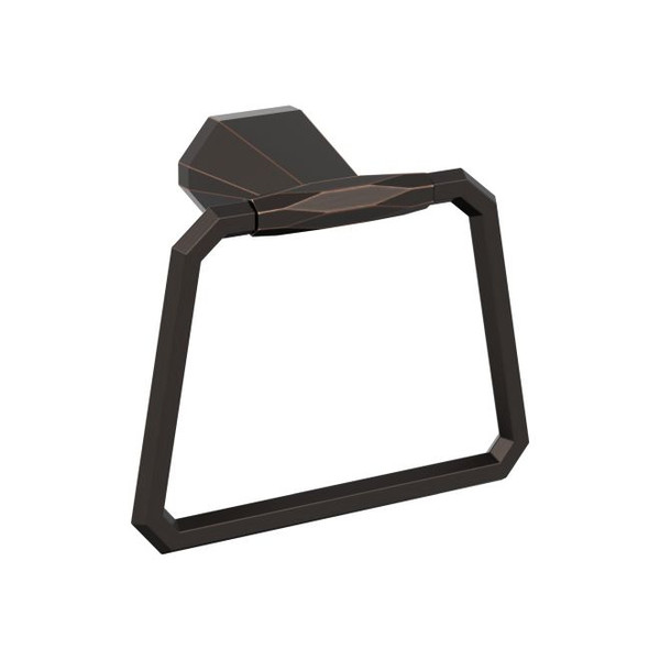 Amerock BH36042ORB Vincent Towel Ring Oil Rubbed Bronze Finish