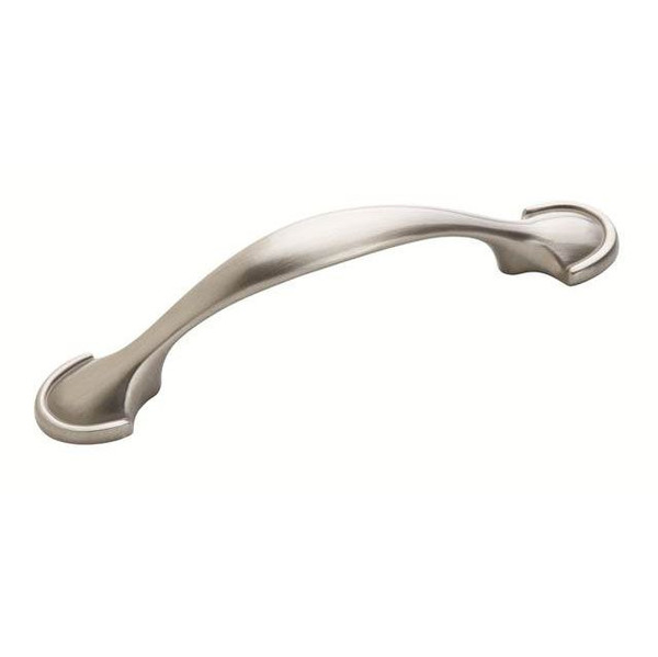 Amerock BP173G10 3" (76 mm) Center to Center Fairfield Cabinet Pull Satin Nickel Finish Amerock BP173G10 3" (76 mm) Center to Center Fairfield Cabinet Pull Satin Nickel Finish