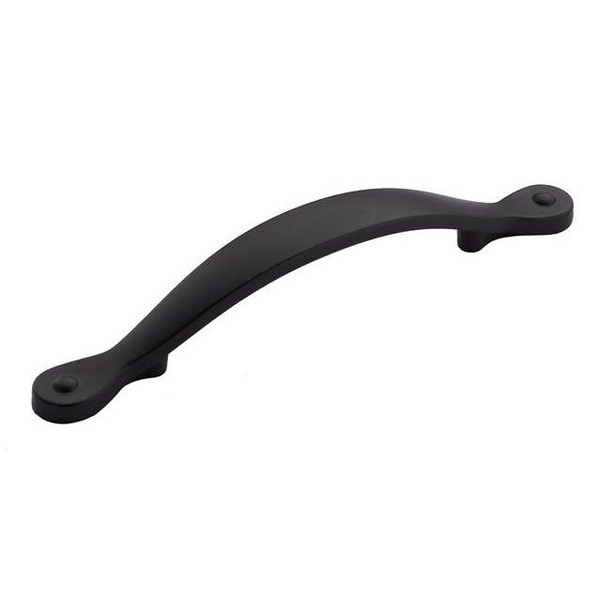 Amerock BP1587FB 3-3/4" (96 mm) Center to Center Inspirations Cabinet Pull Flat Black Finish
