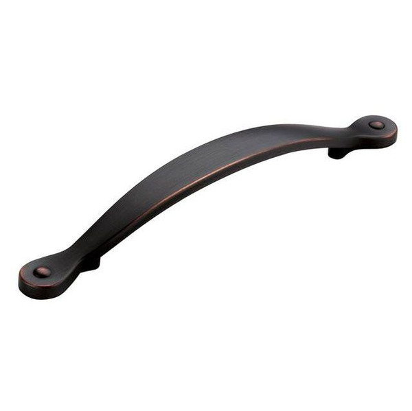 Amerock BP1588ORB 5-1/16" (128 mm) Center to Center Inspirations Cabinet Pull Oil Rubbed Bronze Finish Amerock BP1588ORB 5-1/16" (128 mm) Center to Center Inspirations Cabinet Pull Oil Rubbed Bronze Finish