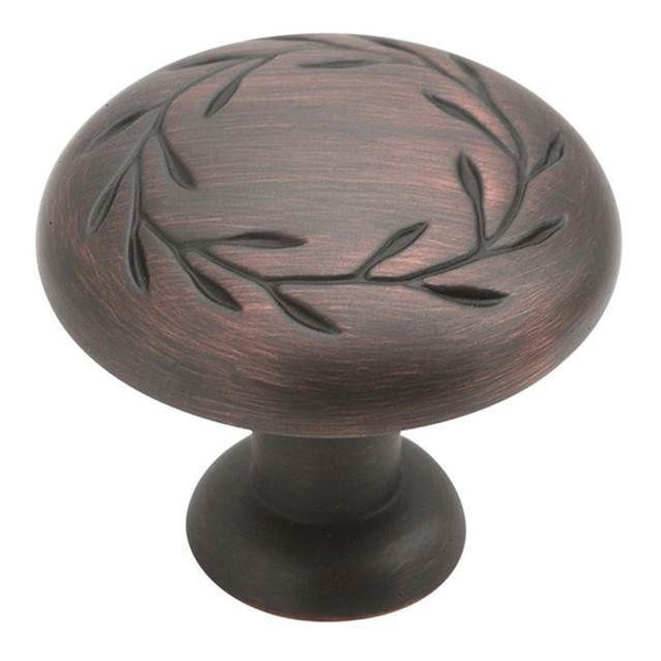 Amerock BP1581ORB-10PACK Pack of 10 1-5/16" (33 mm) Nature's Splendor Inspirations Cabinet Knob Oil Rubbed Bronze Finish