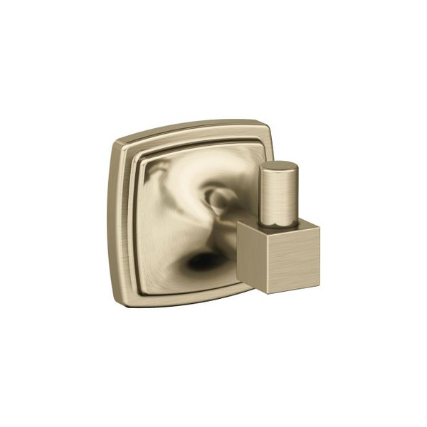 Amerock BH36090BBZ Stature Single Robe Hook Golden Champagne Finish