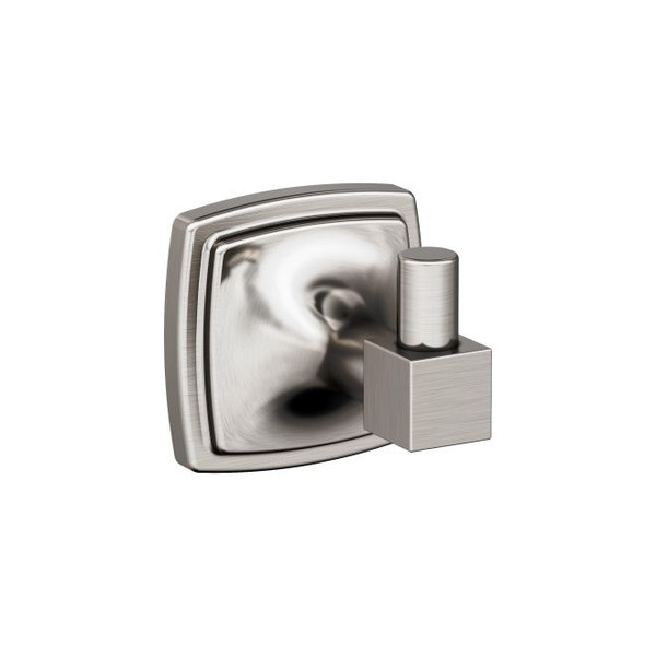 Amerock BH36090G10 Stature Single Robe Hook Satin Nickel Finish