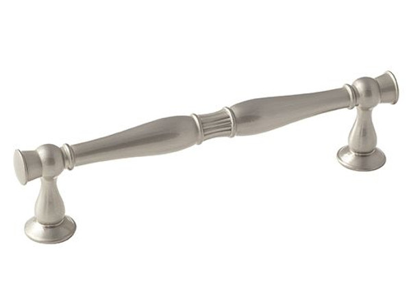 Amerock BP36594G10 5-1/16" (128 mm) Center to Center Crawford Cabinet Pull Satin Nickel Finish