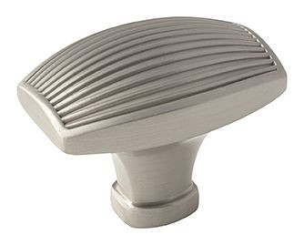 Amerock BP36614G10 1-1/2" (38 mm) Sea Grass Cabinet Knob Satin Nickel Finish