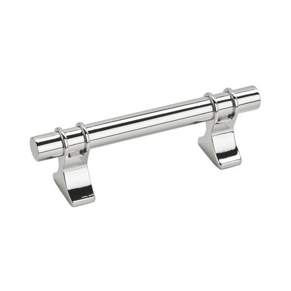 Amerock BP3660026 Davenport 3" Center to Center Cabinet Pull Bright Chrome Finish
