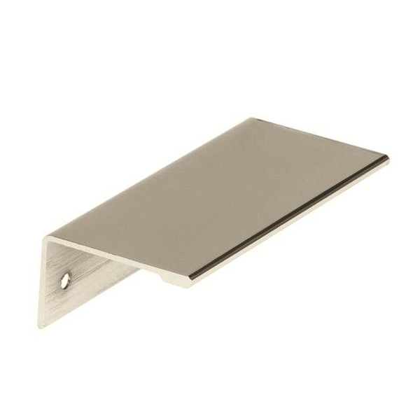 Amerock BP36573PN 3" (76 mm) Center to Center Edge Pull Polished Nickel Finish