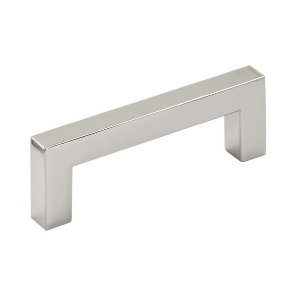 Amerock BP36578PN Monument 3" Center to Center Cabinet Pull Polished Nickel Finish
