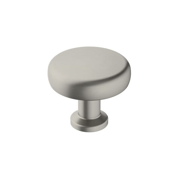 Amerock BP36780G10 Factor 1-1/4" Diameter Cabinet Knob Satin Nickel Finish Amerock BP36780G10 Factor 1-1/4" Diameter Cabinet Knob Satin Nickel Finish