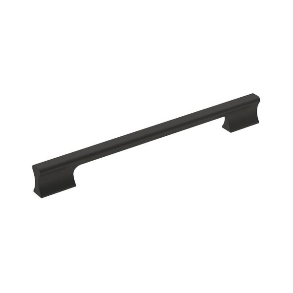 Amerock BP36840FB Status 8-13/16" Center to Center Cabinet Pull Matte Black Finish Amerock BP36840FB Status 8-13/16" Center to Center Cabinet Pull Matte Black Finish