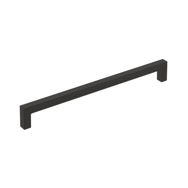 Amerock BP36909FB Monument 8-13/16" Center to Center Cabinet Pull Matte Black Finish